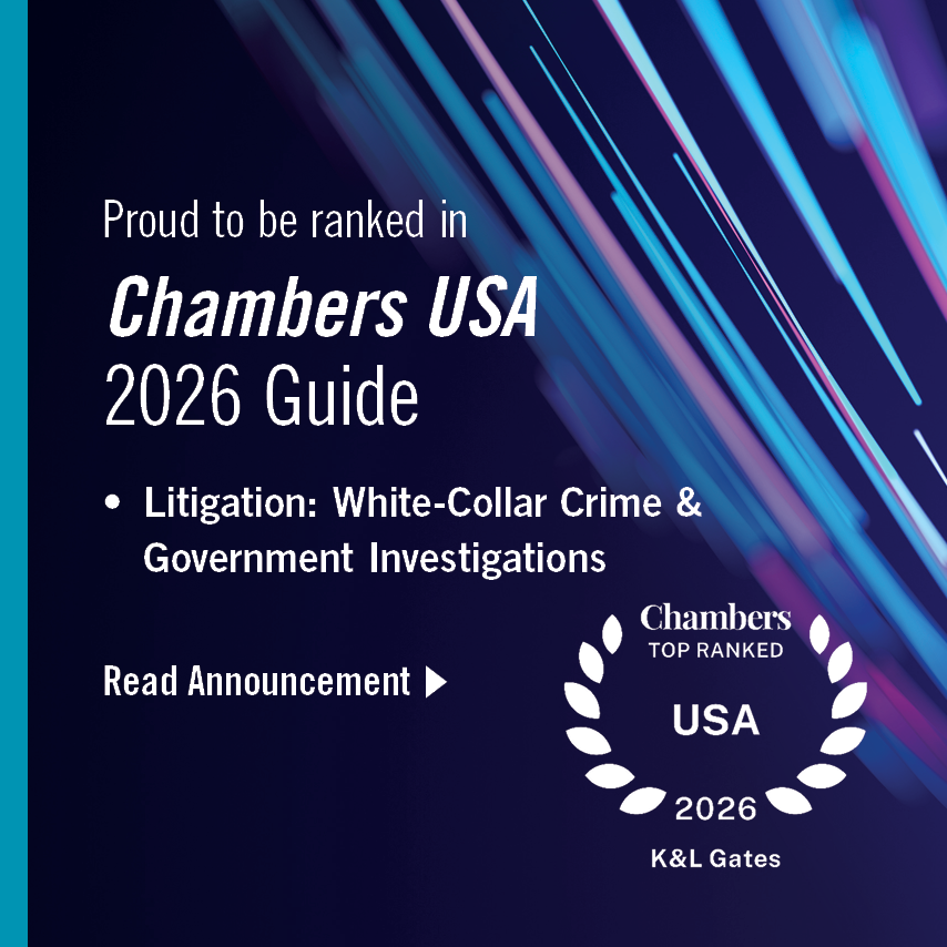 Recognized by Chambers USA 2026
