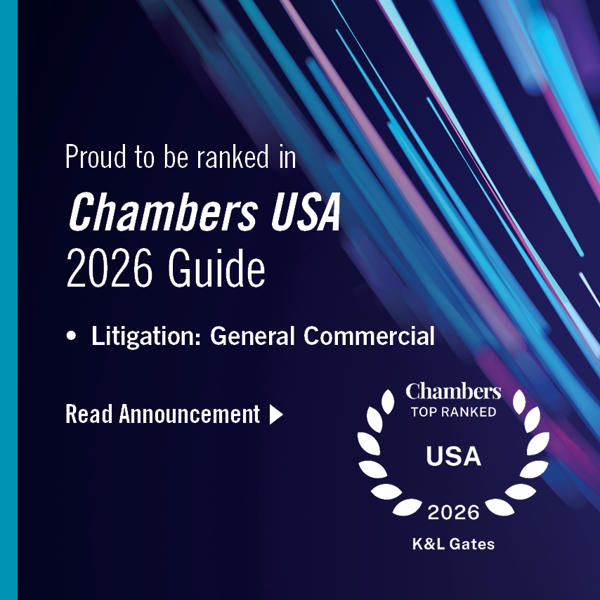 Recognized by Chambers USA 2026