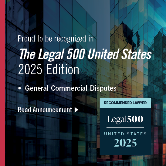 Ranked in The Legal 500 United States 2025