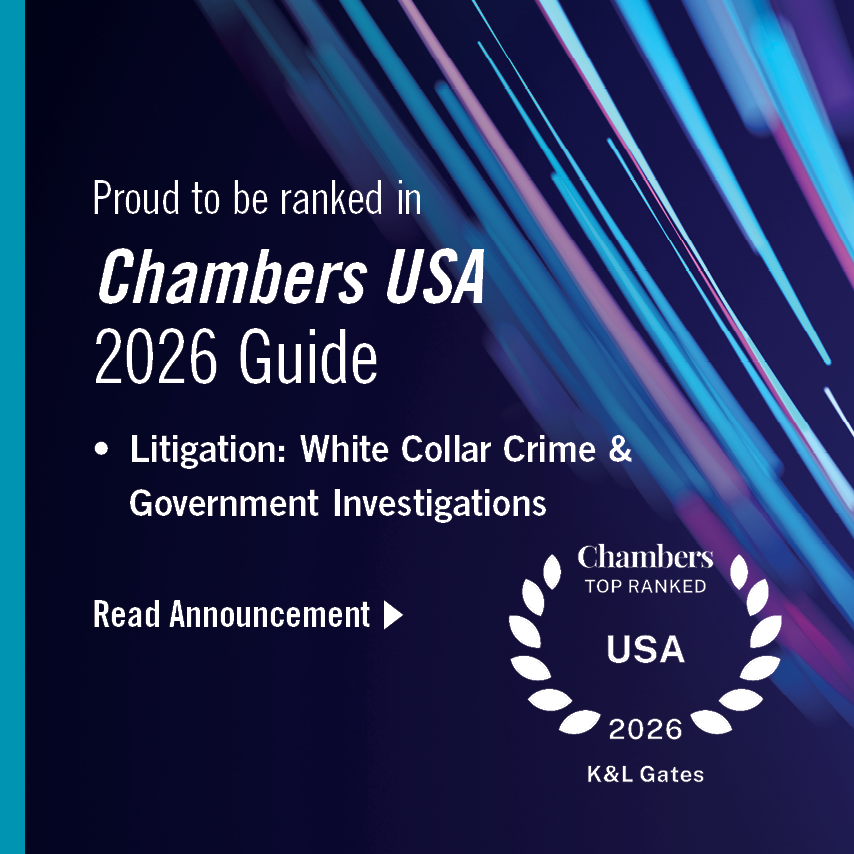 Recognized by Chambers USA 2026