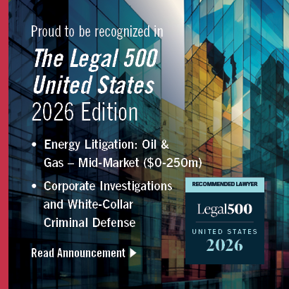 Recognized by The Legal 500 United States 2026