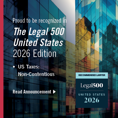 Recognized by The Legal 500 United States 2026