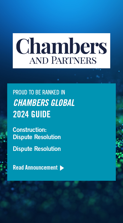 Ranked in Chambers Global 2024