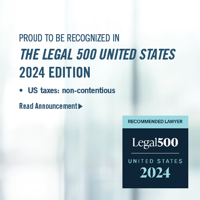 Recognized by The Legal 500 United States