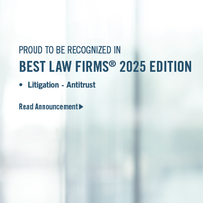 Ranked in Best Law Firms 2025