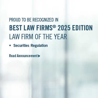 Ranked in Best Law Firms 2025