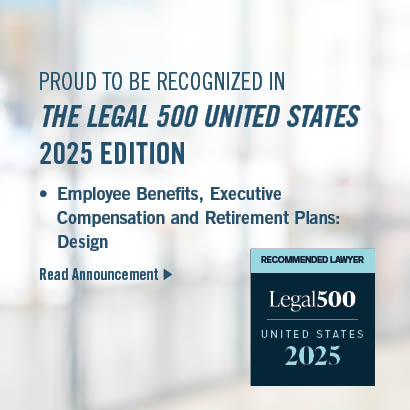 Ranked in The Legal 500 United States 2025