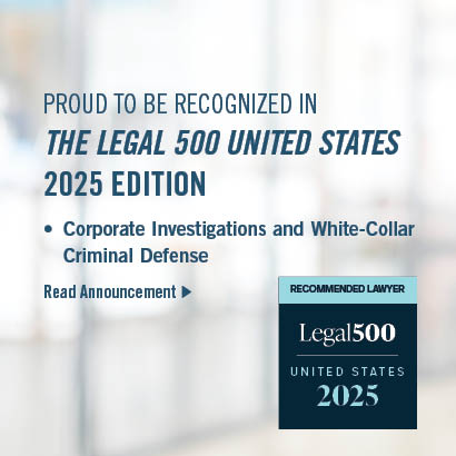 Ranked in The Legal 500 United States 2025