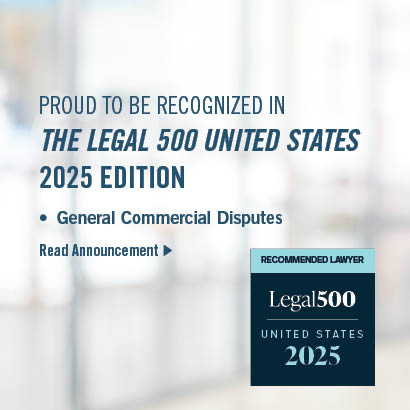 Ranked in The Legal 500 United States 2025