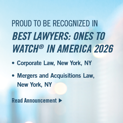 Recognized by Best Lawyers in America 2026